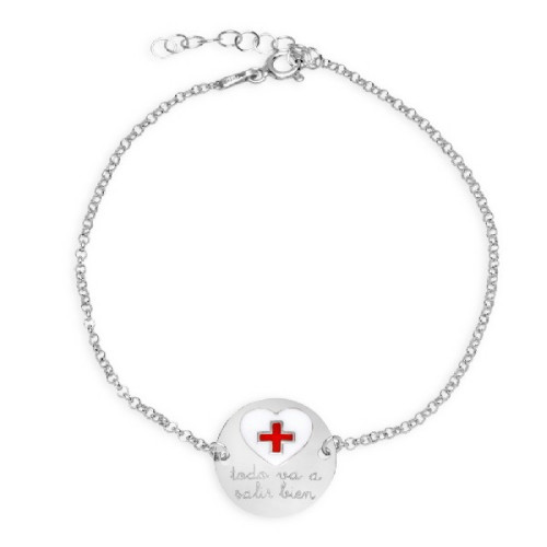 PULSERA CRUZ, TODO VA A SALIR BIEN. - PU4980R