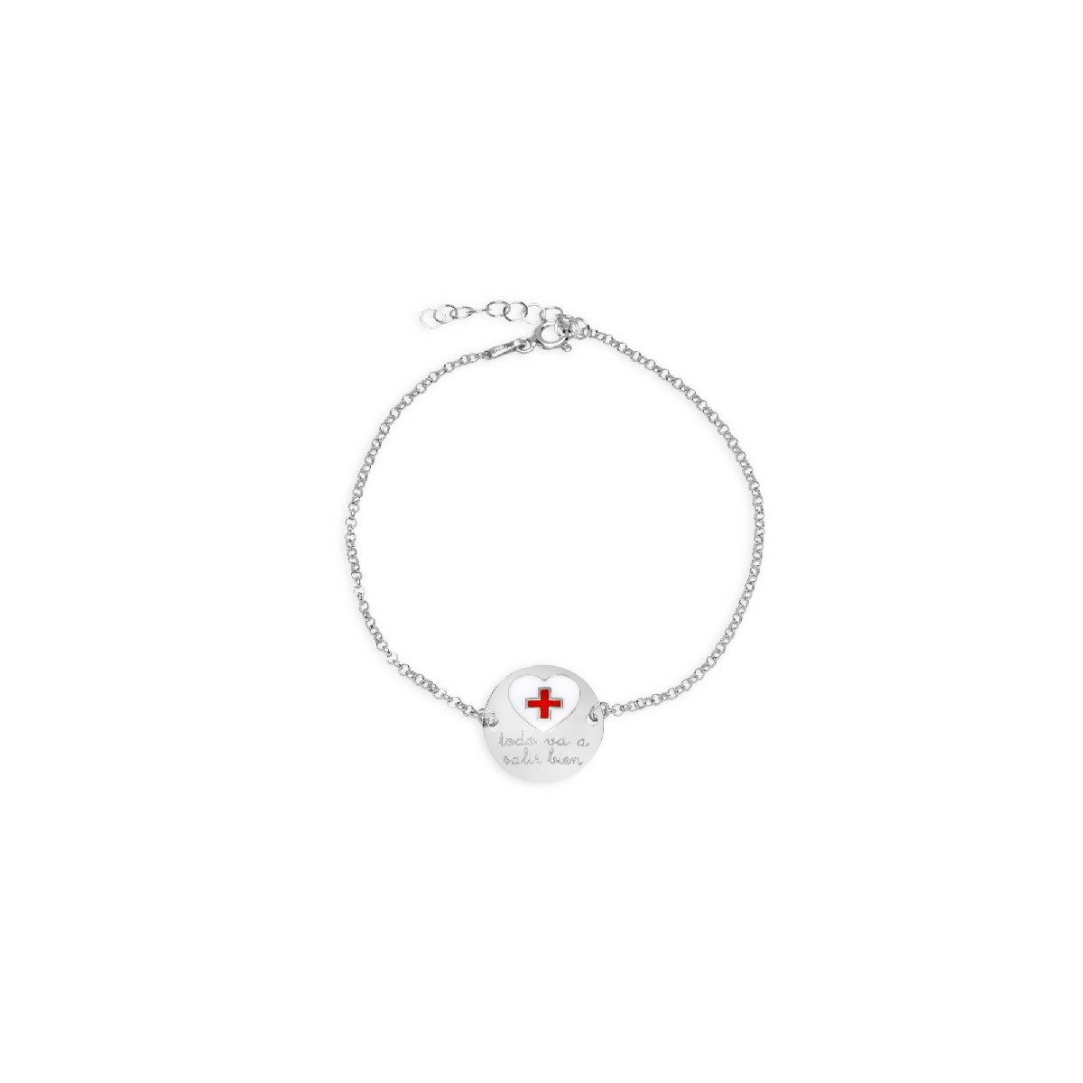 PULSERA CRUZ, TODO VA A SALIR BIEN. - PU4980R