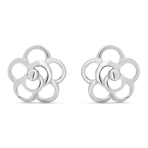 PENDIENTE FLOR CALADA T-3 - PE5743