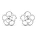 PENDIENTE FLOR CALADA T-3 - PE5743