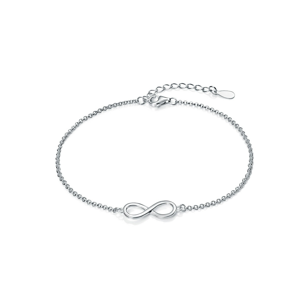 PULSERA INFINITO RODIO - PU3464R