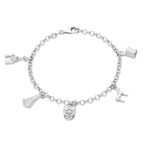PULSERA ROCIERA RODIO - PU4991