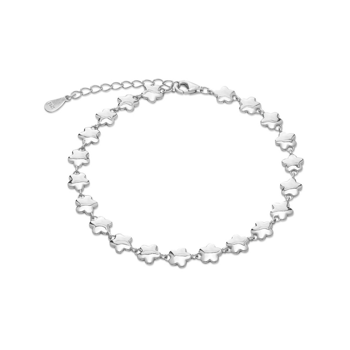 PULSERA FLORES EN LINEA - PU5009 PULSERA FLORES EN LINEA - PU5009