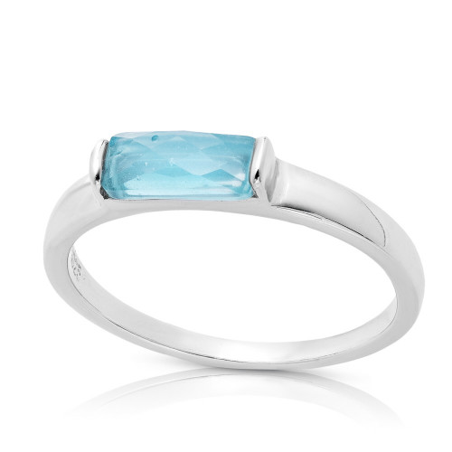 SORTIJA PIEDRA RECTANGULAR CENTRO - SO1446/18