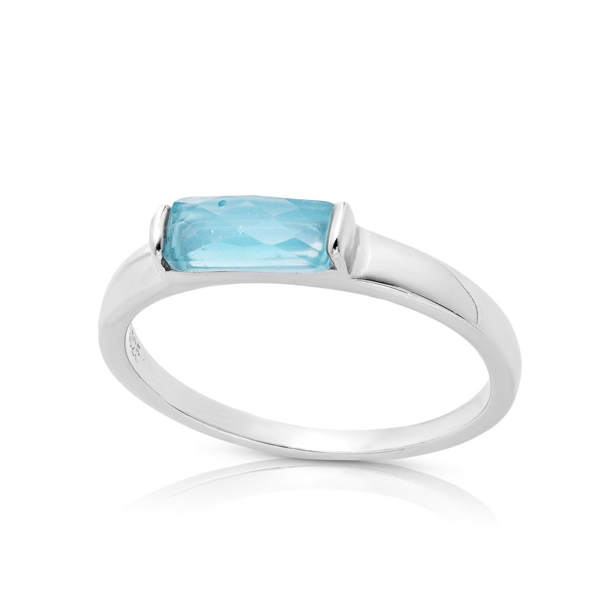 SORTIJA PIEDRA RECTANGULAR CENTRO - SO1446/18