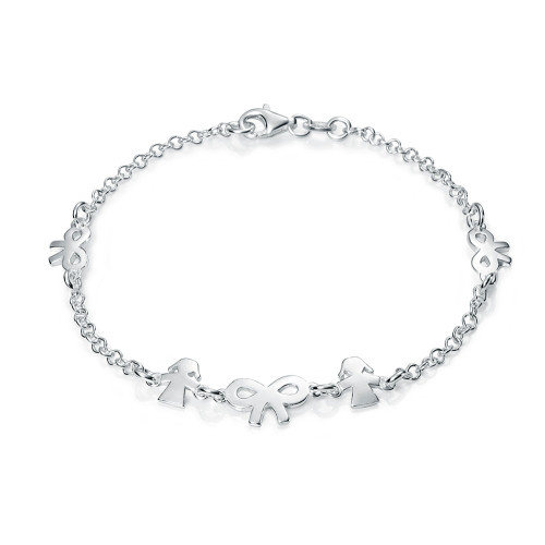 PULSERA CADENA 3 LAZOS 2 NIÑAS - PU3661