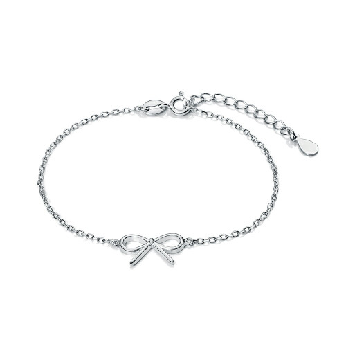 PULSERA LAZO LISA RODIO - PU3839