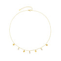 GARG. 4 CORAZONES + 3 PERLAS NATURALES - GA1505CH