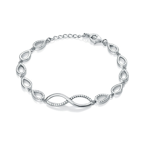PULSERA ESLABONES LAGRIMA - PU3875