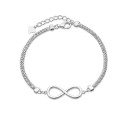 PULSERA MALLA CENTRO INFINITO LISO - PU5059R