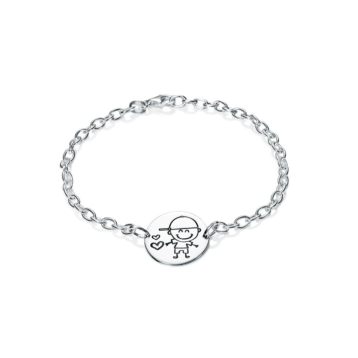 PULSERA MEDALLA NIÑO - PU4089