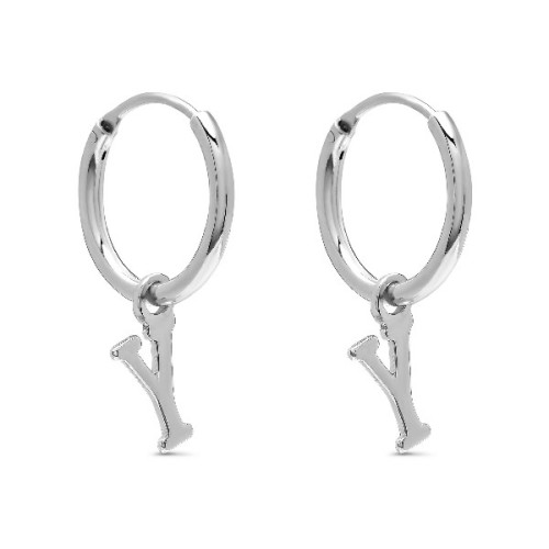 PENDIENTE ARO 1,5 X 13MM LETRA Y - PE5899R/Y