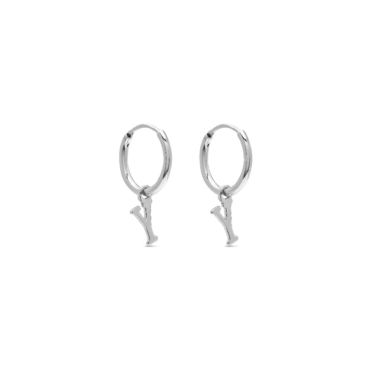 PENDIENTE ARO 1,5 X 13MM LETRA Y - PE5899R/Y