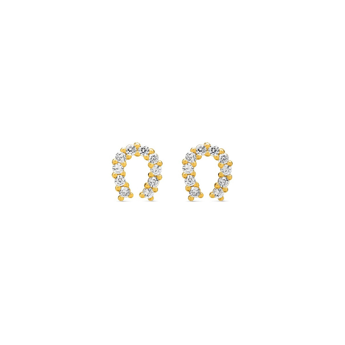 PENDIENTE HERRADURA CZ - PE5868CH