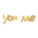 PENDIENTE YOU AND ME CZ CH - PE5874CH