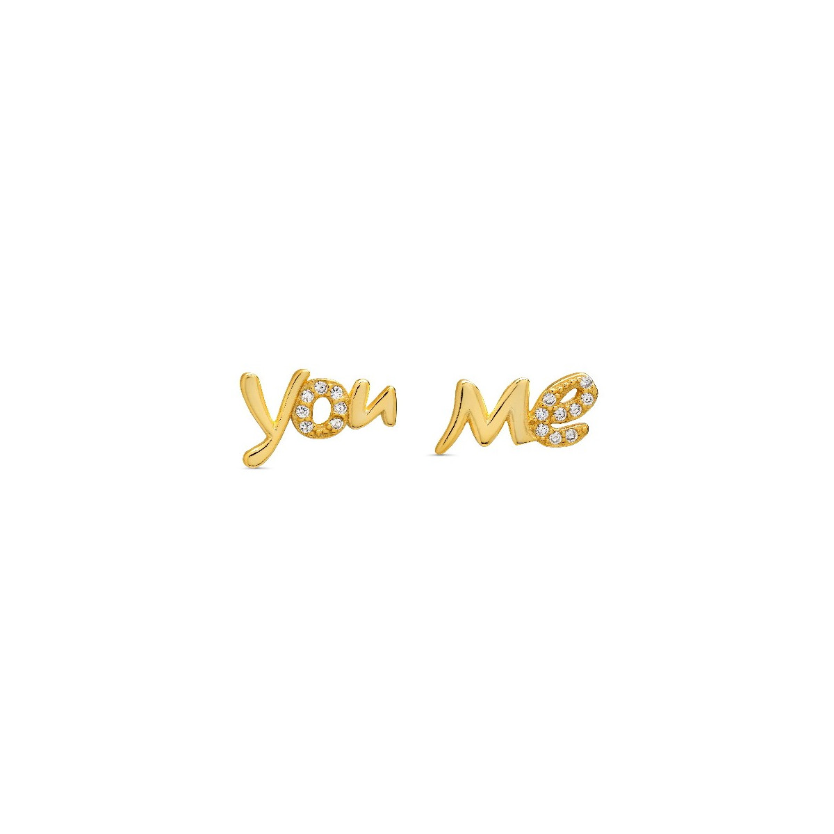 PENDIENTE YOU AND ME CZ CH - PE5874CH