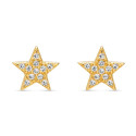 PENDIENTE ESTRELLA CZ CH - PE5876CH