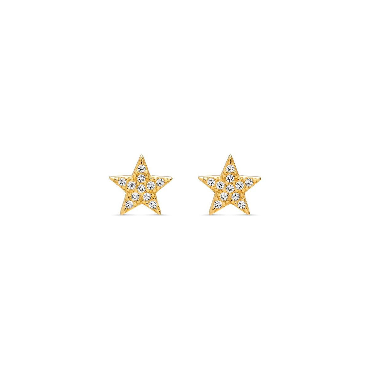 PENDIENTE ESTRELLA CZ CH - PE5876CH