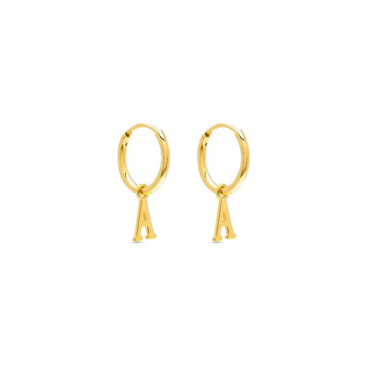 PENDIENTE ARO 1,5 X 13MM LETRA A - PE5899CH/A