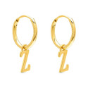 PENDIENTE ARO 1,5 X 13MM LETRA Z - PE5899CH/Z