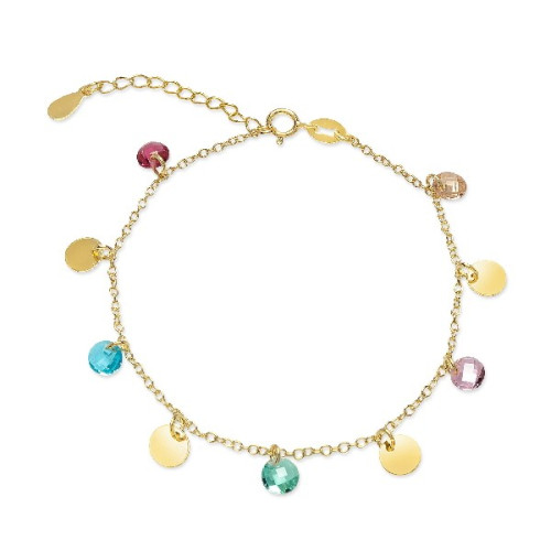 P.4 DISCOS+5 CZ MULTICOLOR COLGANDO CH  - PU4877CH