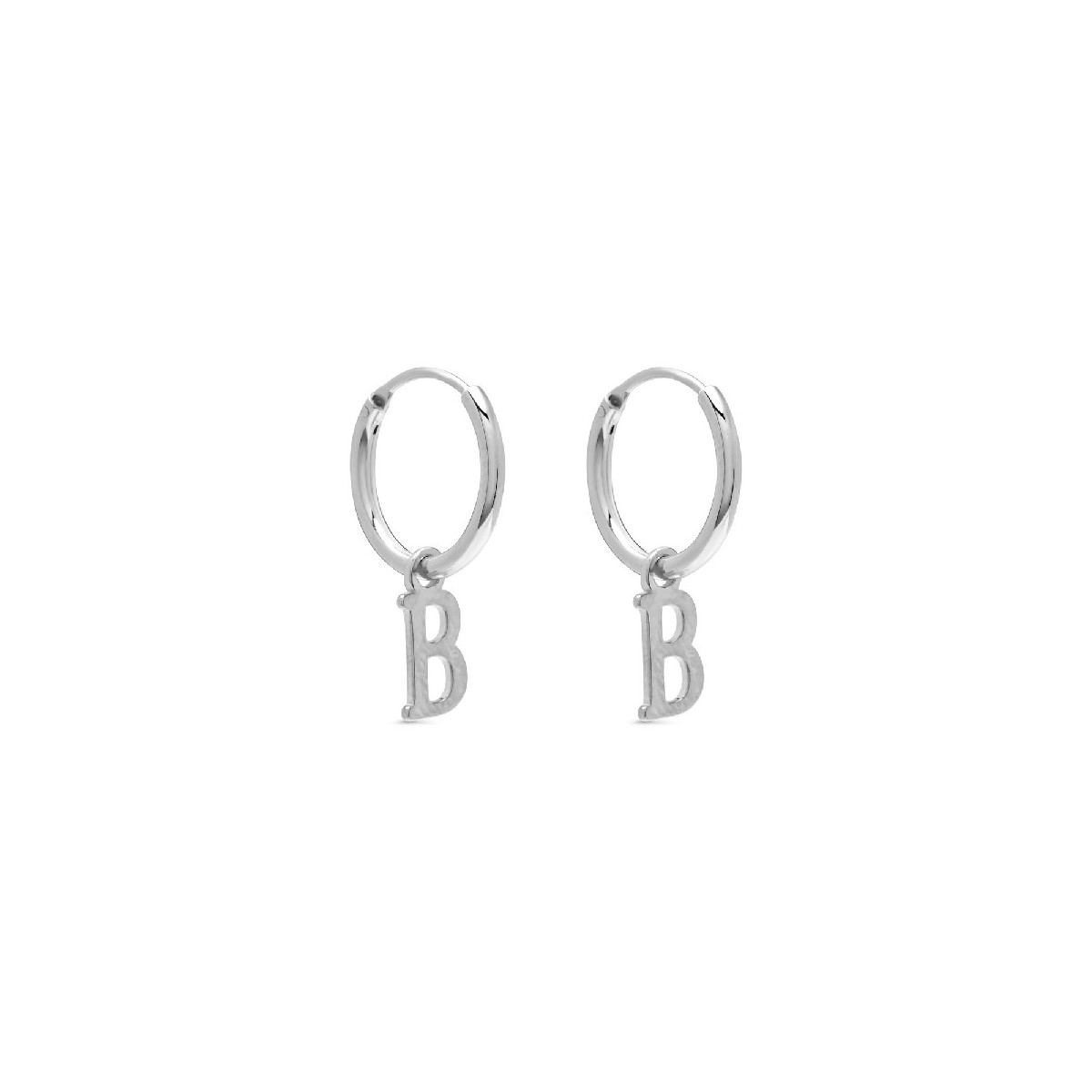 PENDIENTE ARO 1,5 X 13MM LETRA B - PE5899R/B PENDIENTE ARO 1,5 X 13MM LETRA B - PE5899R/B
