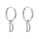 PENDIENTE ARO 1,5 X 13MM LETRA D - PE5899R/D