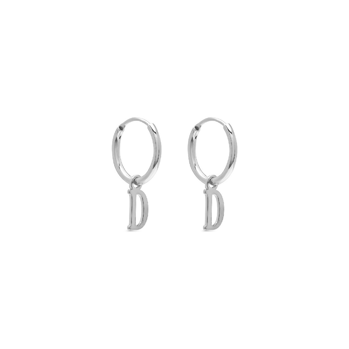 PENDIENTE ARO 1,5 X 13MM LETRA D - PE5899R/D
