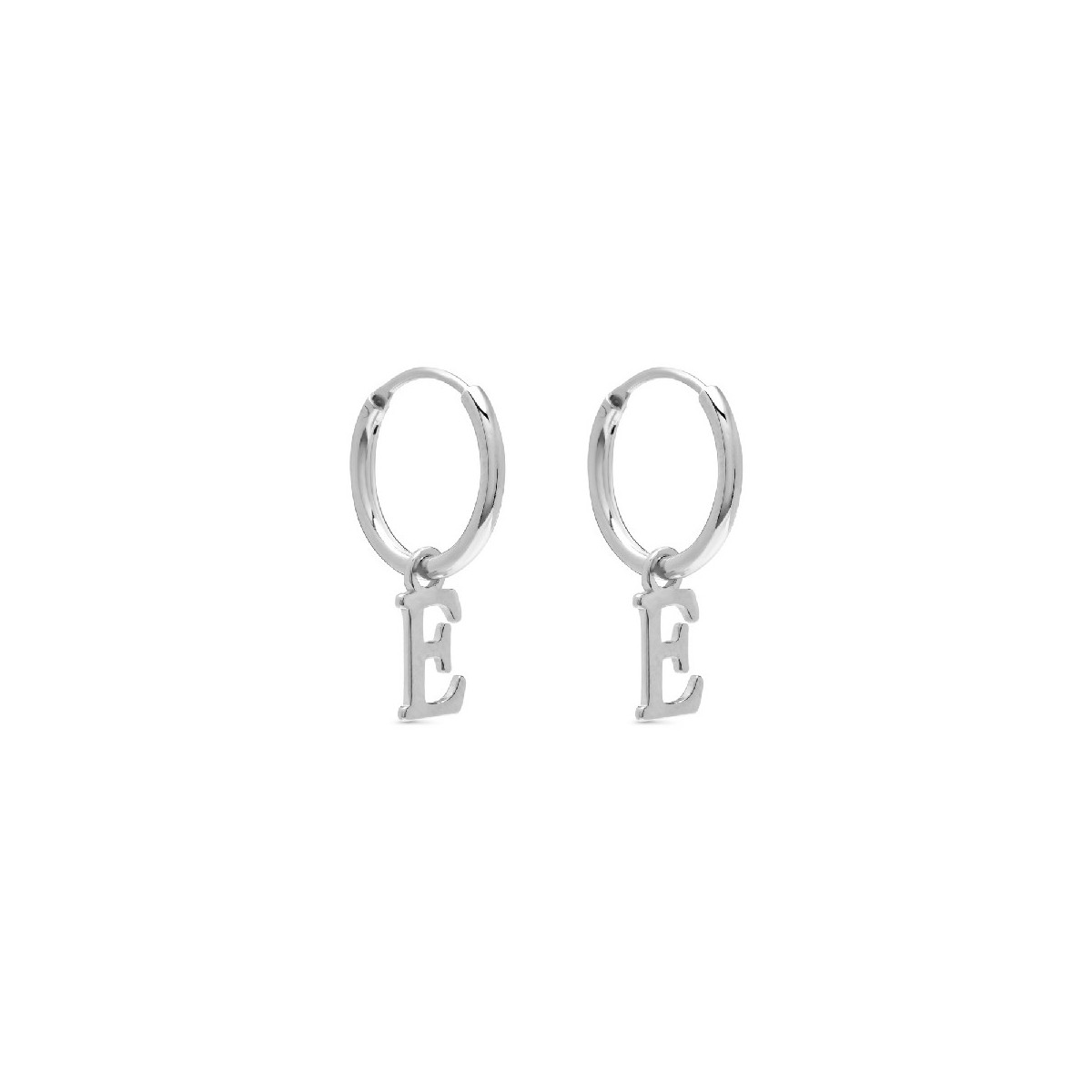 PENDIENTE ARO 1,5 X 13MM LETRA E - PE5899R/E PENDIENTE ARO 1,5 X 13MM LETRA E - PE5899R/E