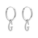 PENDIENTE ARO 1,5 X 13MM LETRA G - PE5899R/G