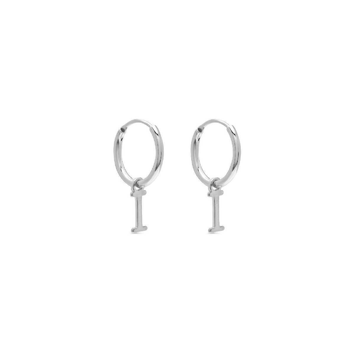 PENDIENTE ARO 1,5 X 13MM LETRA I - PE5899R/I PENDIENTE ARO 1,5 X 13MM LETRA I - PE5899R/I