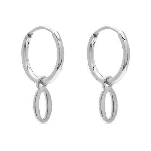 PENDIENTE ARO 1,5 X 13MM LETRA O - PE5899R/O