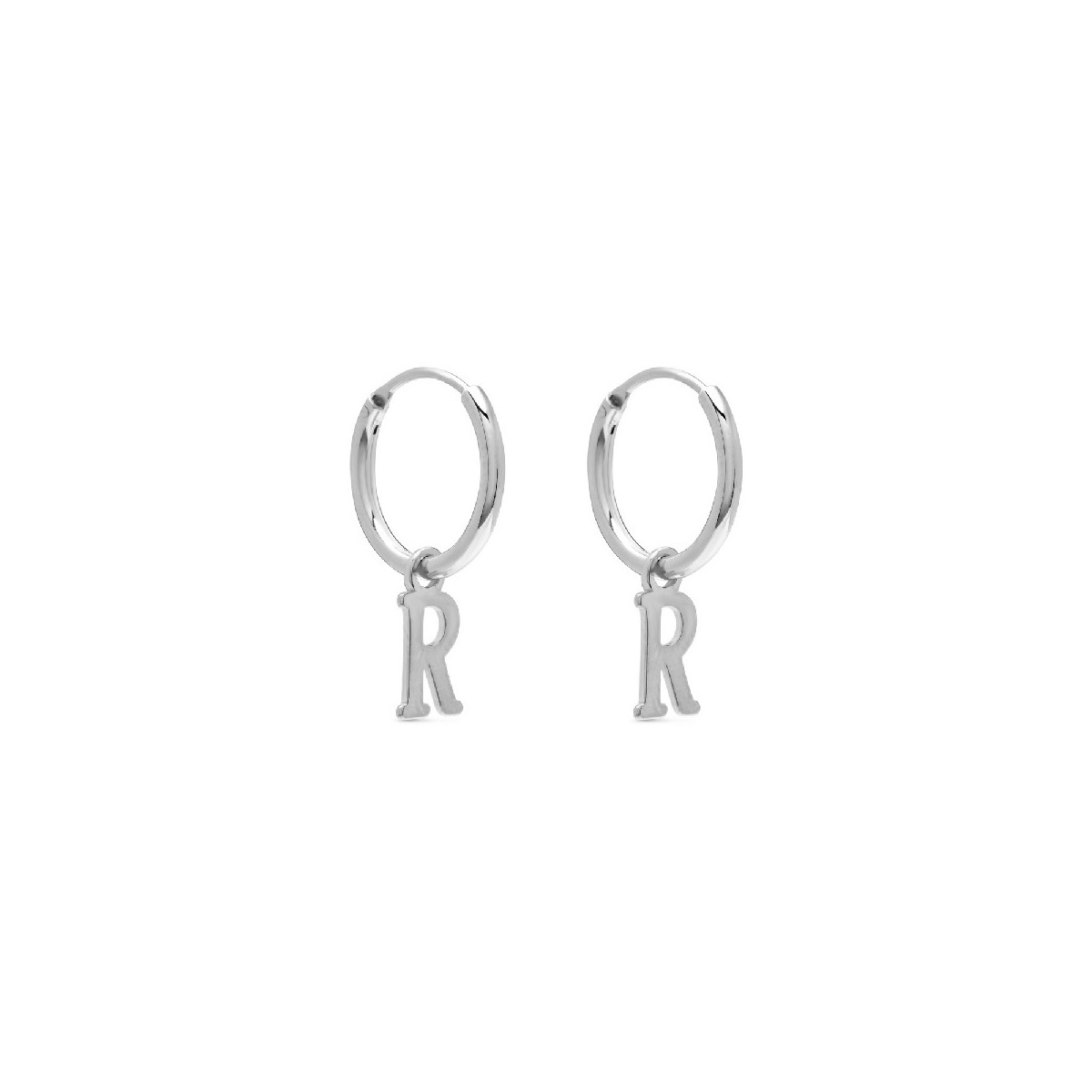 PENDIENTE ARO 1,5 X 13MM LETRA R - PE5899R/R