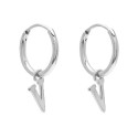 PENDIENTE ARO 1,5 X 13MM LETRA V - PE5899R/V