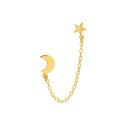 PEND. LUNA + ESTRELLA LISO + CADENA - PE5916CH