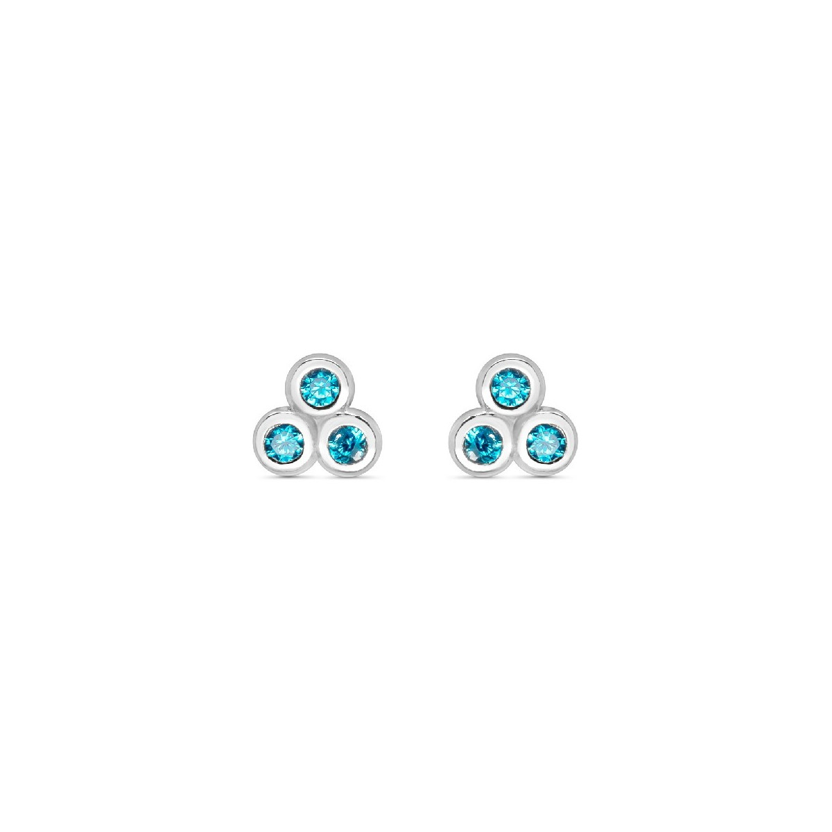 PENDIENTE 3 CZ AZUL AGUAMARINA - PE5923R/18 PENDIENTE 3 CZ AZUL AGUAMARINA - PE5923R/18