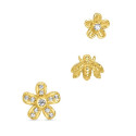 P. FLOR + ABEJA + FLOR SET 3UD 1/2 PAR  - PE5925CH