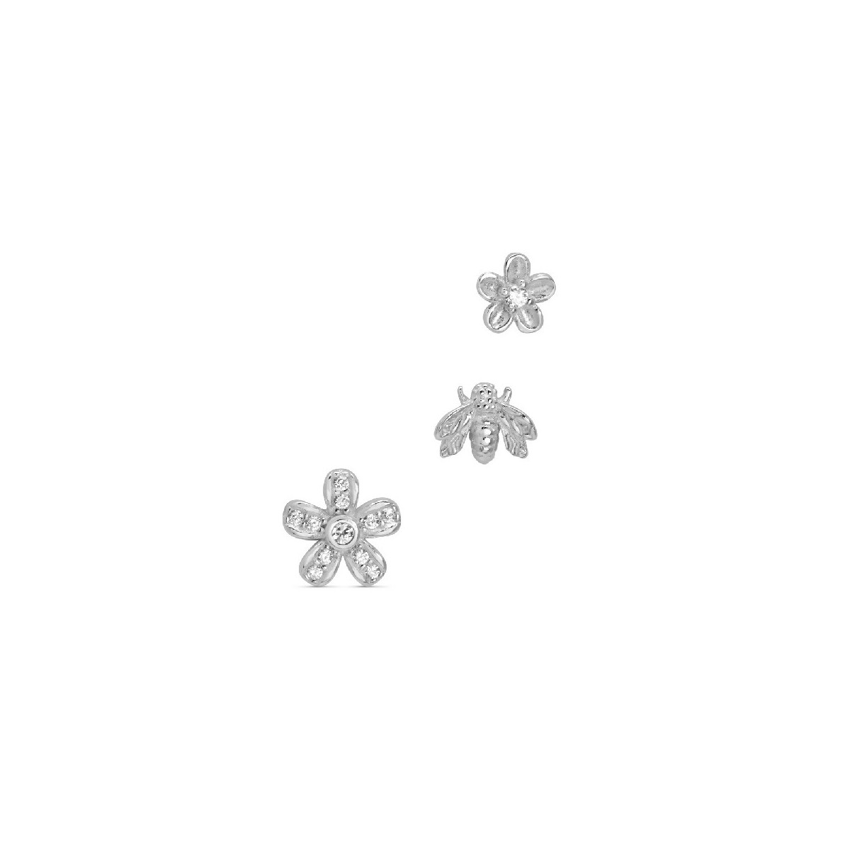 P. FLOR + ABEJA + FLOR SET 3UD 1/2 PAR - PE5925R P. FLOR + ABEJA + FLOR SET 3UD 1/2 PAR - PE5925R