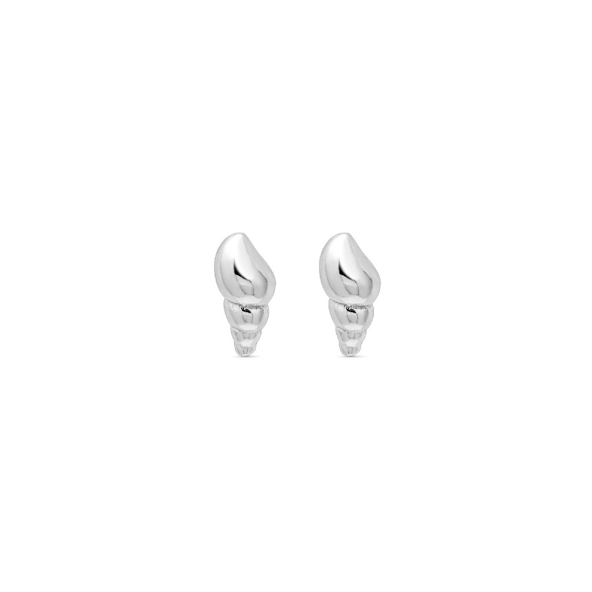 PENDIENTE CARACOLA LISA RODIO - PE5855R PENDIENTE CARACOLA LISA RODIO - PE5855R