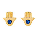 P. MANO DE FATIMA CON PIEDRA AZUL - PE5939CH/03