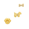P. SET 3UD 1/2 PAR HUELLA+PERRO+HUESO - PE5941CH