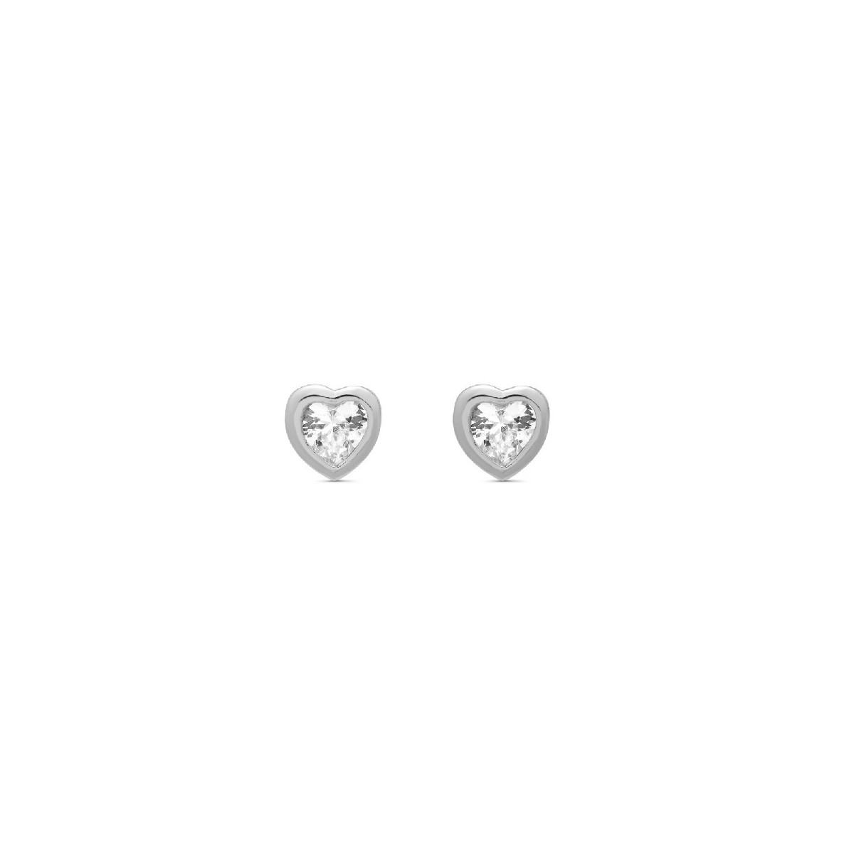PENDIENTE CORAZON CIRCONITA - PE5945R/04