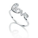SORTIJA LOVE LISO RODIO - SO1072R