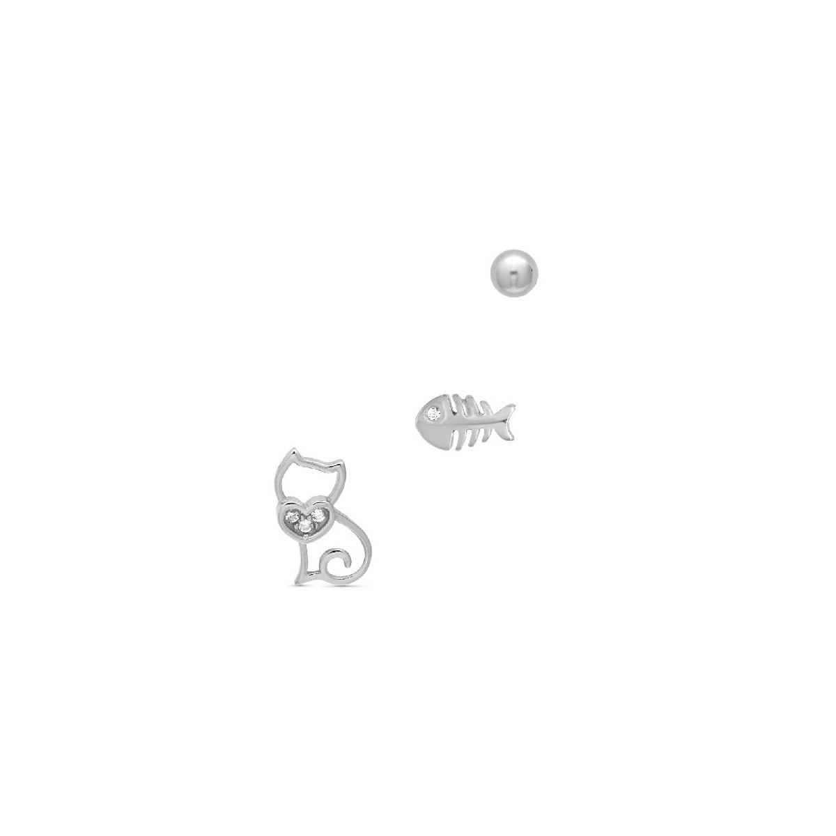 SET 3UD 1/2 PAR GATO + RASPA + BOLA 3MM - PE5951R