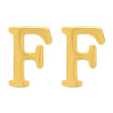 PENDIENTE INICIAL PRESION CH LETRA F - PE5708CH/F