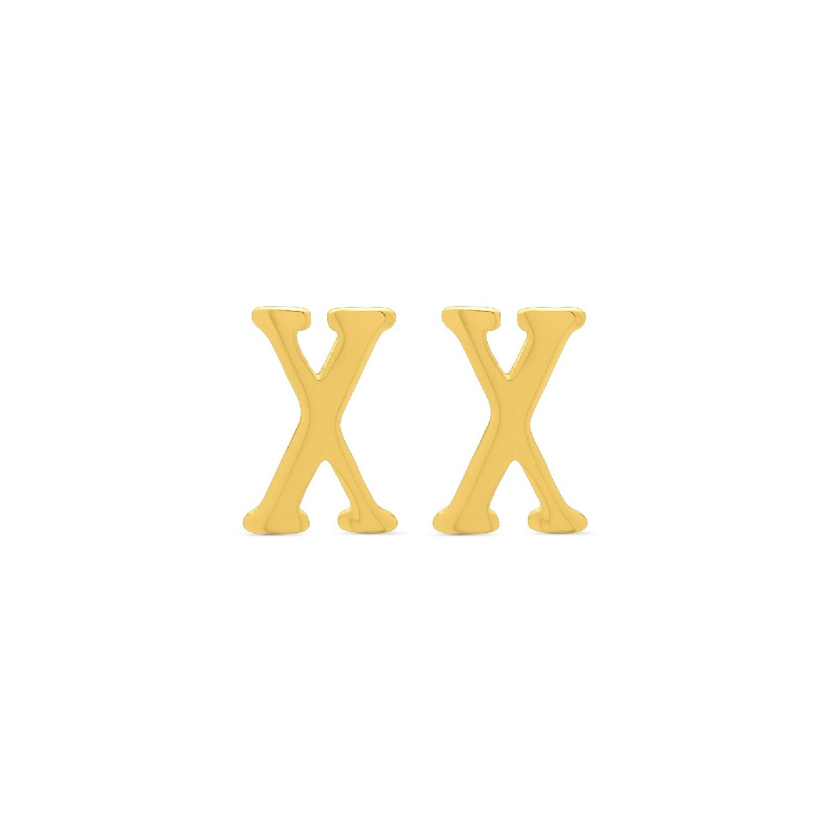 PENDIENTE INICIAL PRESION CH LETRA X - PE5708CH/X