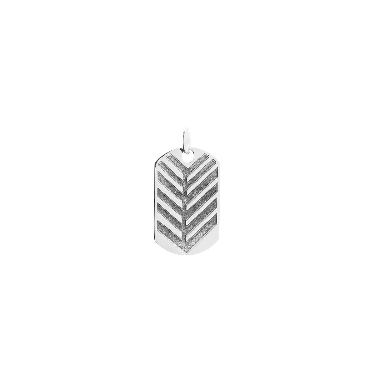 COLGANTE CHAPA OVAL GRABADO ESPIGA - CO2866R