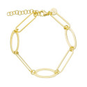PULSERA ESLABON OVALADO PLANO - PU5189CH