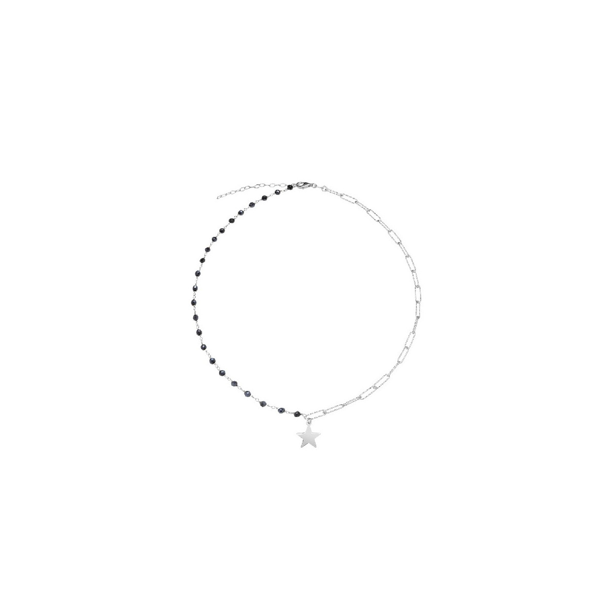G. BOLAS NEGRAS + ESTRELLA CAD. RECTANG. - GA1594R/10
