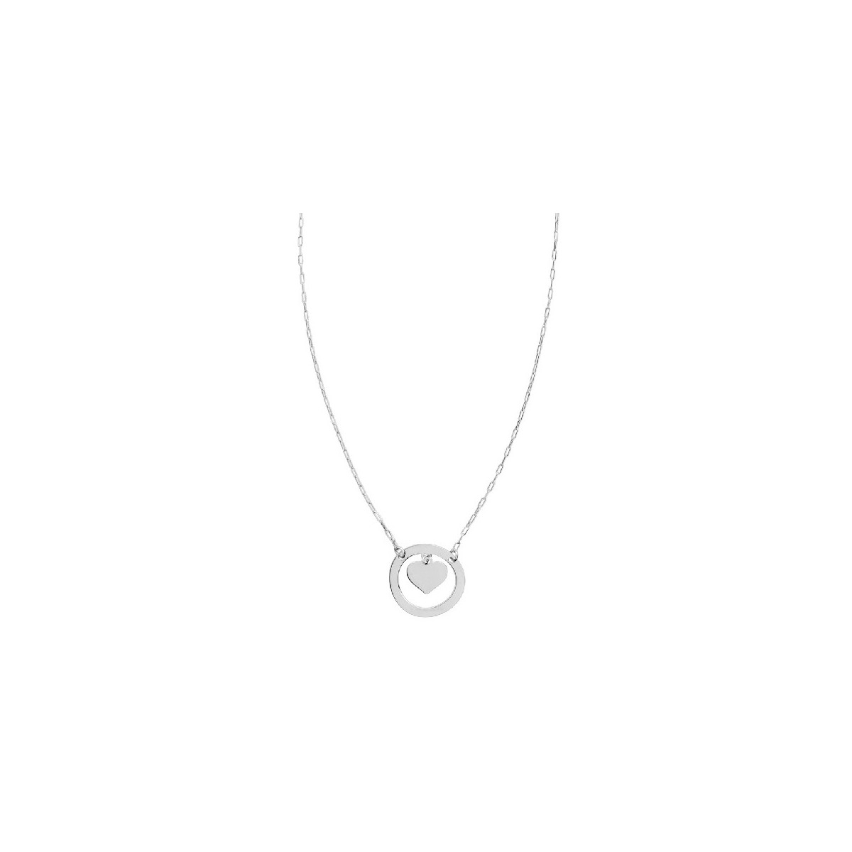 G. CIRCULO CON 1 CORAZON COLGANDO - GA1653R